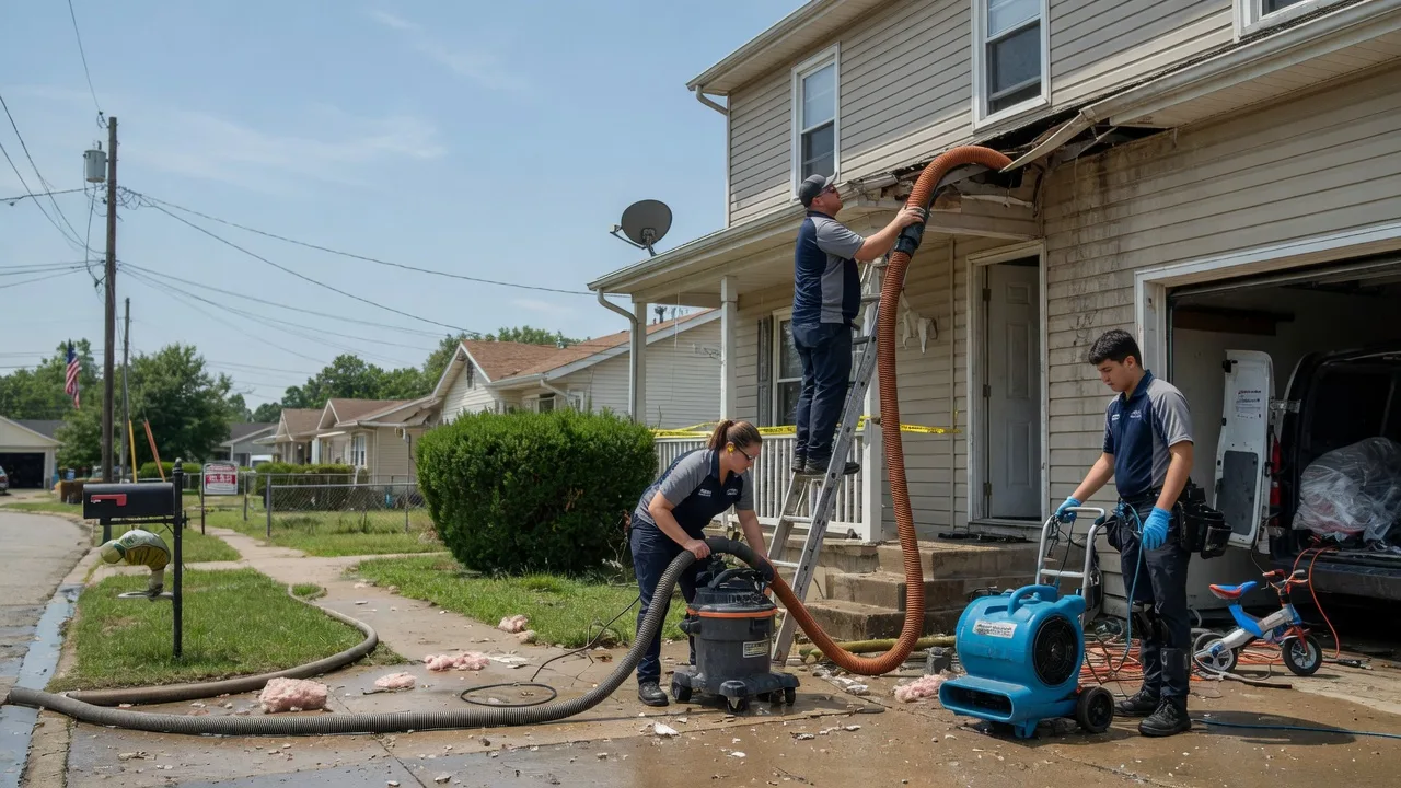 Water Damage Restoration in Elizabeth, LA near me